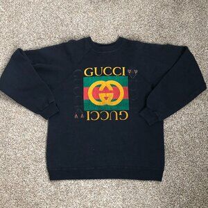 Hanes Black Sweatshirt with Multicolor Graphic